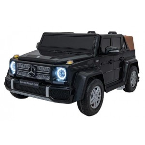 Elektromobilis vaikui Mercedes Benz MAYBACH STRONG G650 24V (Juodas)